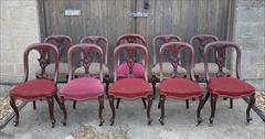 10 antique dining chairs 35h 19d 19h seat 18d seat _1.JPG